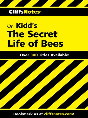 cover image of CliffsNotes on Kidd's the Secret Life of Bees